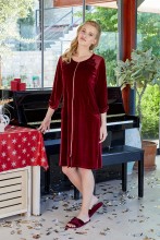 Женский халат велюровый Relax Mode 6005418 Женский халат велюровый Relax Mode 6005418